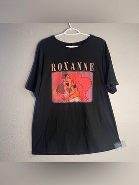 Goofy Movie Roxanne Disney Movie Unisex T-shirt - Black XL NWOT